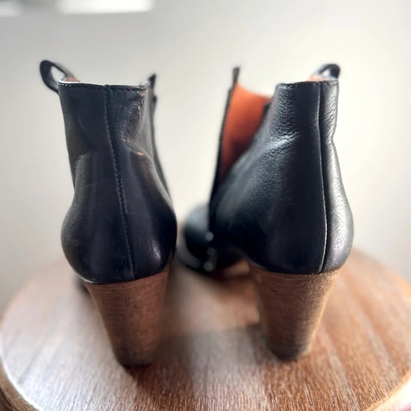 Madewell The Billie Boot Black Leather Ankle - Picture 2 of 2